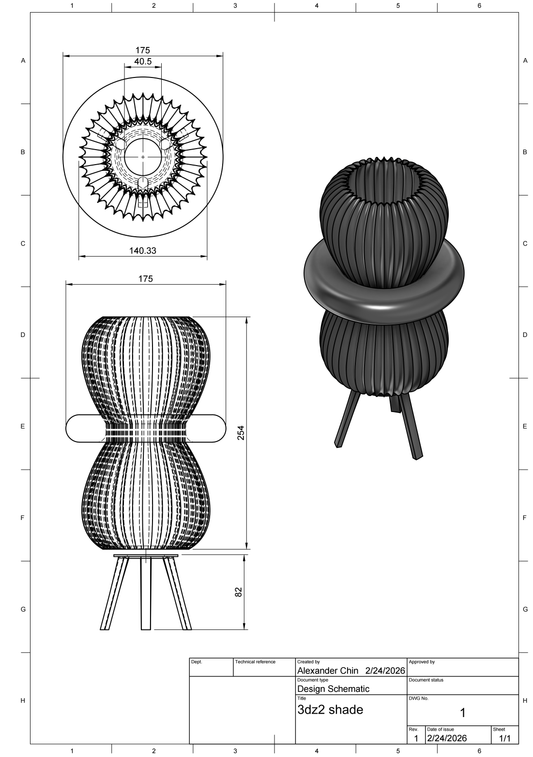 Making the Orbital Lamp